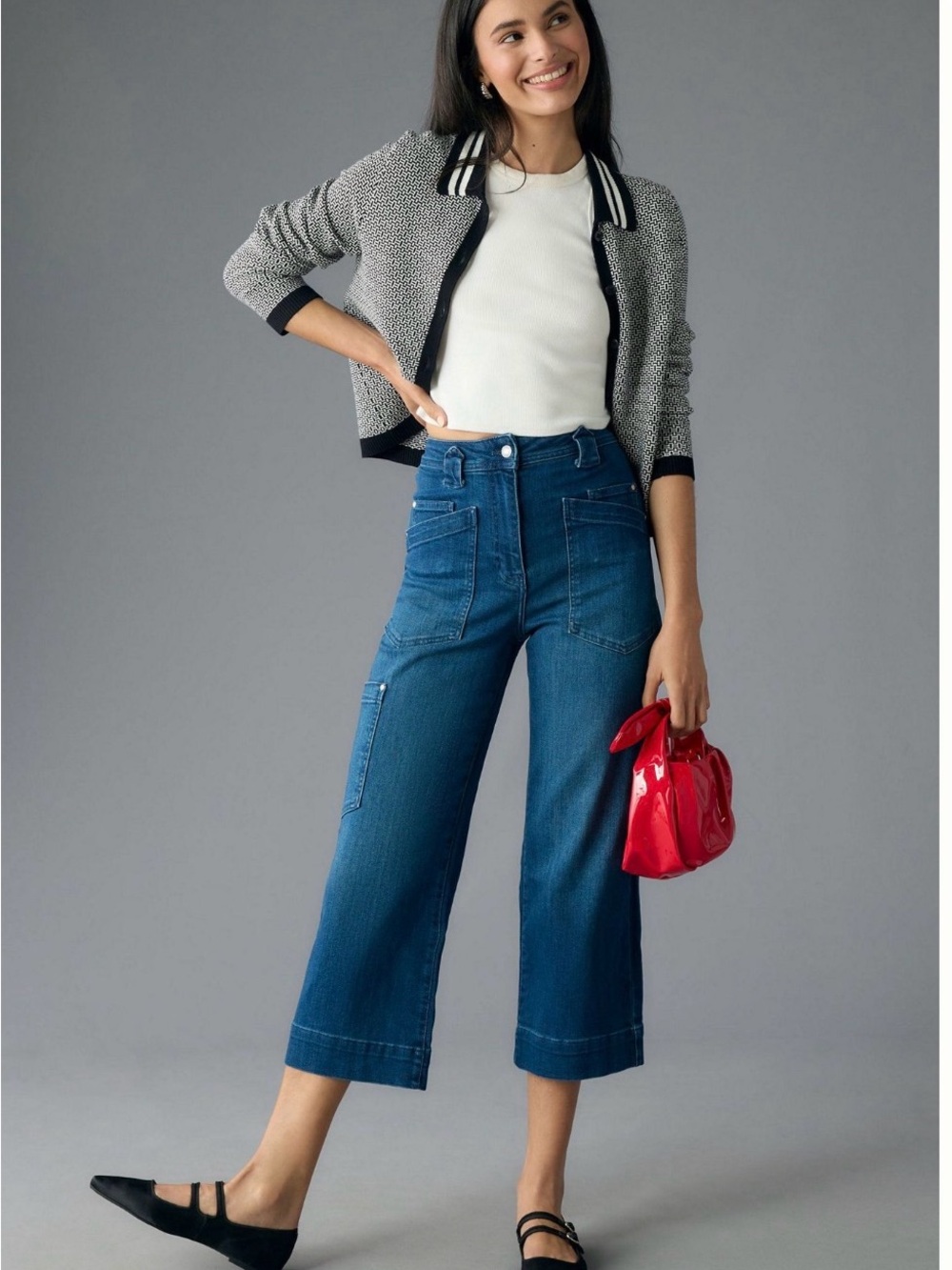 Gardener Carpenter High-Rise Crop Jeans
